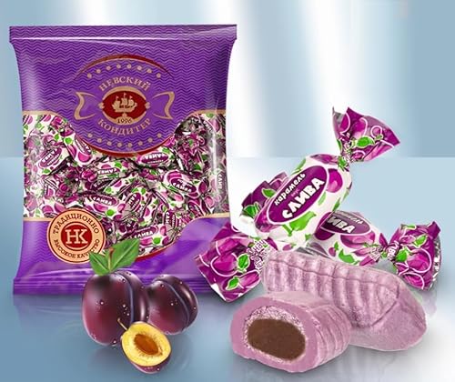 Nevskij Konditer Karamell mit Pflaumengeschmack 1kg Nevskij Konditer Karamell mit Pflaumengeschmack 1kg von Невский кондитер