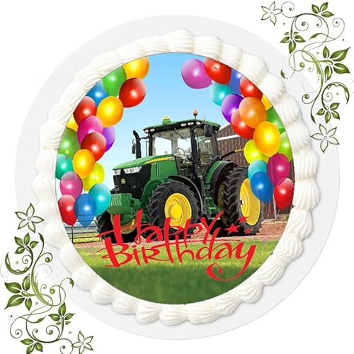 Premium Esspapier Tortenaufleger Tortenbild Geburtstag Trecker-Traktor T2 Premium Esspapier Tortenaufleger Tortenbild Geburtstag Trecker-Traktor T2 von Feinkost