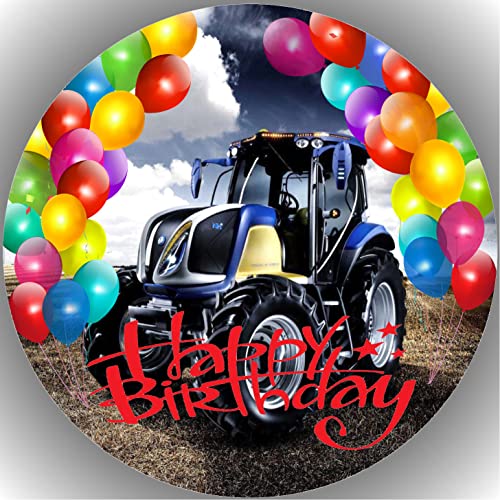 Premium Esspapier Tortenaufleger Tortenbild Geburtstag Trecker-Traktor T3 Premium Esspapier Tortenaufleger Tortenbild Geburtstag Trecker-Traktor T3 von "