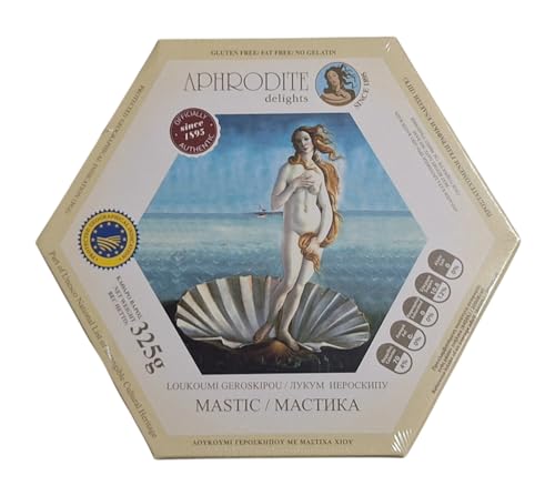 Traditionelle zyprische griechische Loukoumi Delight Süßigkeiten Aphrodite 325 g – Mastiha Mastiha Traditionelle zyprische griechische Loukoumi Delight Süßigkeiten Aphrodite 325 g – Mastiha Mastiha von ΑΦΡΟΔΙΤΗ