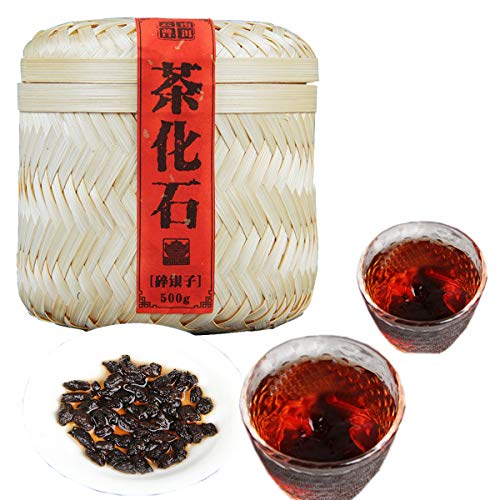 Yunnan Bulk Pu-erh Tee Reifer Puer Tee 500g Klebreis Duftender Bambuskorb von HELLOYOUNG