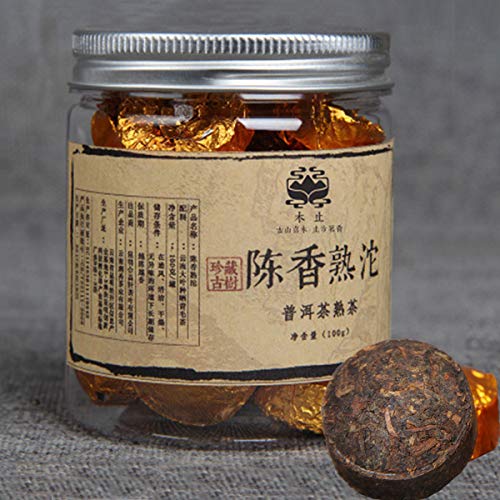 Yunnan Dose Puerh Tee 100g Chen Xiang Kleines Tuocha Puer Reifer Tee Gesundes Getränk von 通用