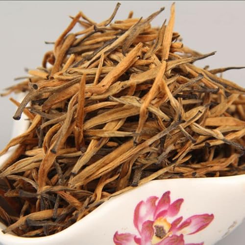 Yunnan Single Bud Schwarztee Nadel-Dian-Hong-Tee Gesundes Getränk aus raffiniertem Blatttee (500g) von HELLOYOUNG