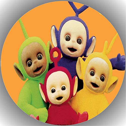 Premium Esspapier Oblate Tortenbild, Essbares Foto für Torten, Tortenaufleger Ø 20cm Teletubbies T1 von 00