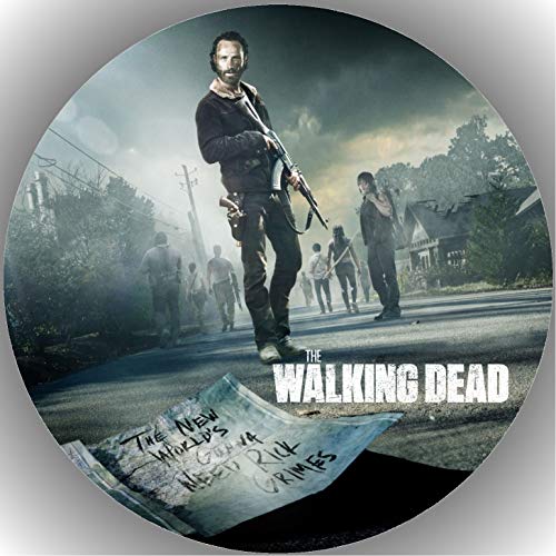 Premium Esspapier Oblate Tortenbild, Essbares Foto für Torten, Tortenaufleger Ø 20cm The walking dead T1 von 00