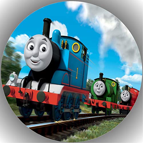 Premium Esspapier Oblate Tortenbild, Essbares Foto für Torten, Tortenaufleger Ø 20cm Thomas und seine Freunde T9 Premium Esspapier Oblate Tortenbild, Essbares Foto für Torten, Tortenaufleger Ø 20cm Thomas und seine Freunde T9 von 00