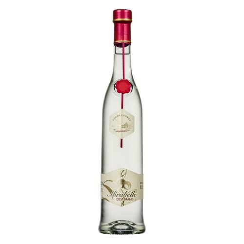 Schwechower Obstbrand Mirabelle 0,5l (40% Vol) Edler Mirabellenbrand | Samtiger Brand aus sonnenverwöhnten Mirabellen | 500ml Flasche | Schnaps aus Deutschland | Schwechower Obstbrennerei von Schwechower Obstbrennerei GmbH