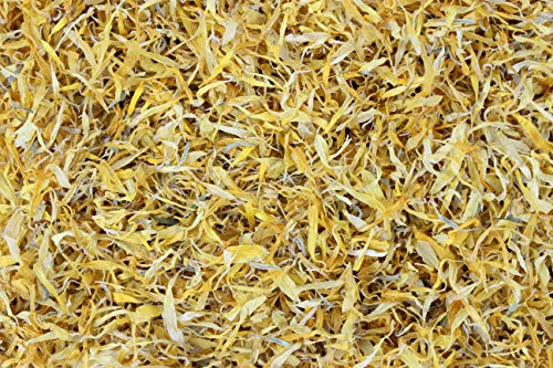 1000Kräuter Ringelblumenblüten Ringelblume ohne Kelch Calendula Teeblüten Ringelblumentee (200g) von 1000Kräuter