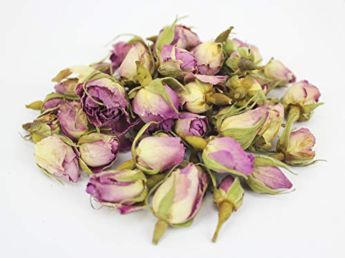 1000Kräuter Rosenknospen rosa ganz getrocknet Rosenblüten Knospen Rosentee Tee (2000g) von 1000Kräuter