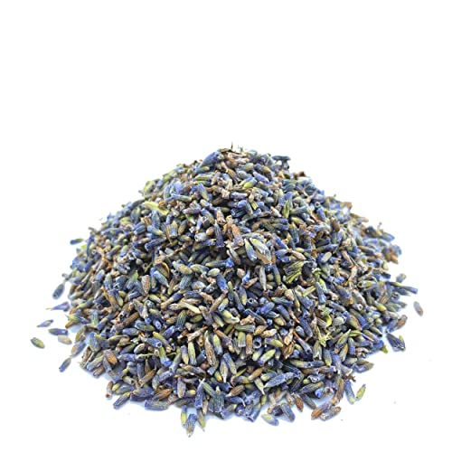 BIO Blaue Lavendelblüten aus Frankreich, für Tee Aufguss, frisch abgefüllt von 1000tees