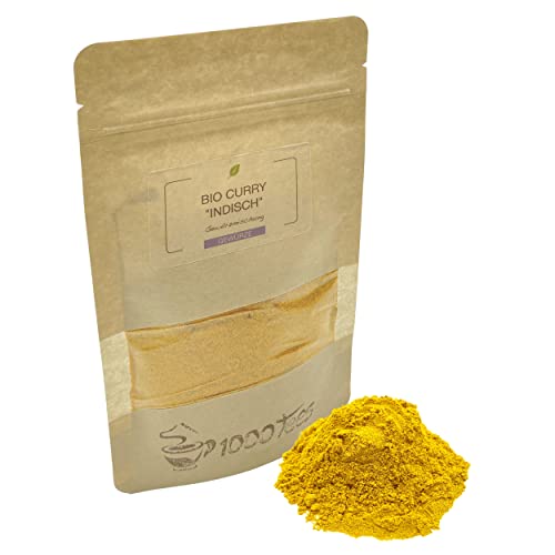 BIO Curry "indisch" 50g, gemahlen, süßlich-würzig, aus Indien, organic BIO Curry "indisch" 50g, gemahlen, süßlich-würzig, aus Indien, organic von 1000tees
