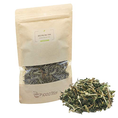 Grüntee BIO Pai Mu Tan "Weisse Päonie" White Spring Hairpoint Highgrown aus China, mild, frisch abgefüllt Grüntee BIO Pai Mu Tan "Weisse Päonie" White Spring Hairpoint Highgrown aus China, mild, frisch abgefüllt von 1000tees