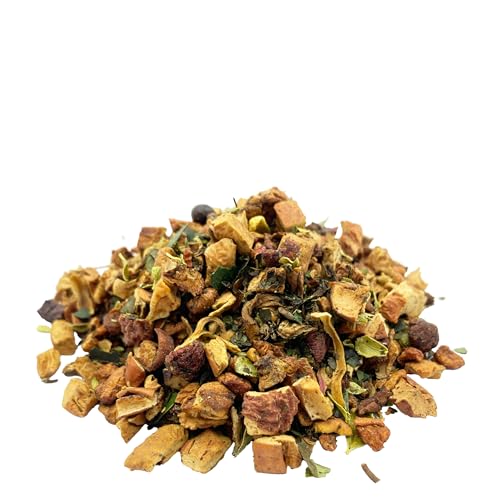 Früchtetee Maracuja-Limette-Wacholder mit Wachholder-Limette-Maracuja-Geschmack, würzig, fruchtig, zitrus-fruchtig, frisch abgefüllt Früchtetee Maracuja-Limette-Wacholder mit Wachholder-Limette-Maracuja-Geschmack, würzig, fruchtig, zitrus-fruchtig, frisch abgefüllt von 1000tees