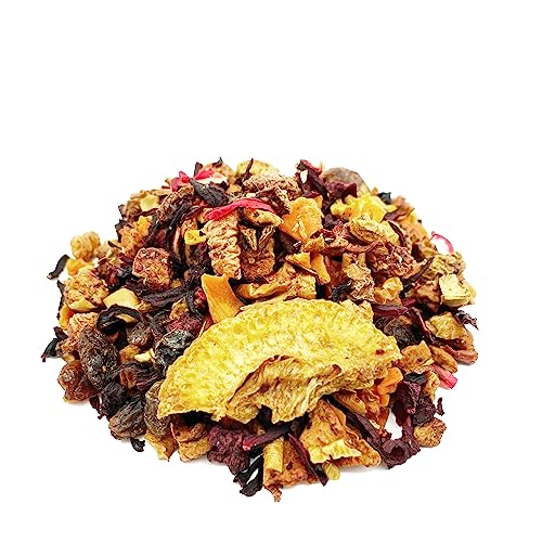 Früchtetee Schisandra Blutorange mit Weinbeere-Orange-Geschmack, fruchtig, mild, frisch abgefüllt Früchtetee Schisandra Blutorange mit Weinbeere-Orange-Geschmack, fruchtig, mild, frisch abgefüllt von 1000tees