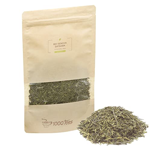 Grüntee BIO Sencha Satsuma aus Japan, lieblich, grasig/nori, mild, frisch abgefüllt Grüntee BIO Sencha Satsuma aus Japan, lieblich, grasig/nori, mild, frisch abgefüllt von 1000tees