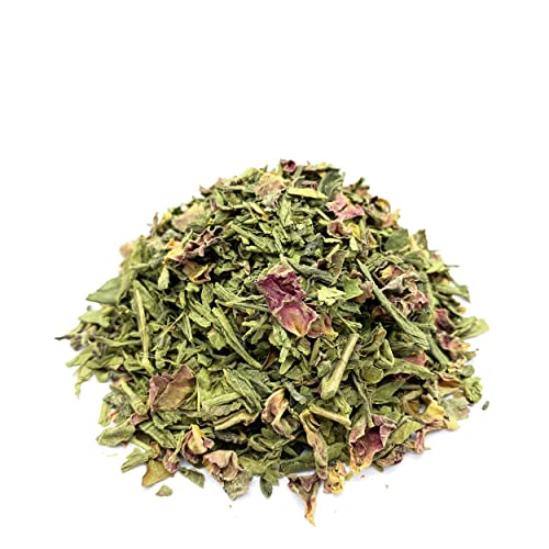 Grüntee Rosentee mit Matcha aus China mit Matcha-Rose-Geschmack, lieblich, rosenduftig, grasig/nori, frisch abgefüllt von 1000tees