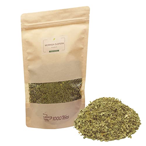 Kräutertee Moringa oleifera, mild, süß, frisch abgefüllt Kräutertee Moringa oleifera, mild, süß, frisch abgefüllt von 1000tees