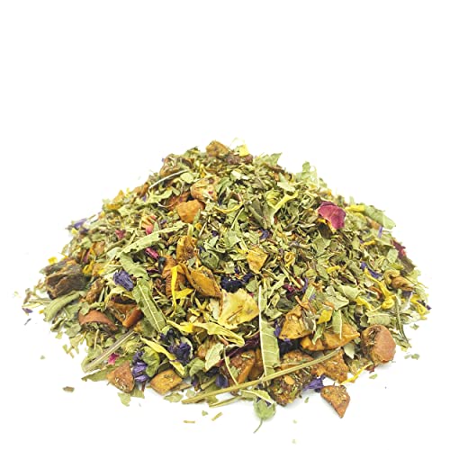 Kräutertee Wilde Beere mit Brombeere-Johannisbeere-Geschmack, fruchtig, beeren-fruchtig, frisch abgefüllt von 1000tees