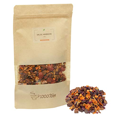 Milde Himbeere Früchtetee mit Himbeere-Geschmack, fruchtig, mild, frisch abgefüllt Milde Himbeere Früchtetee mit Himbeere-Geschmack, fruchtig, mild, frisch abgefüllt von 1000tees