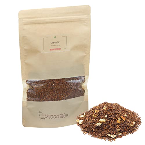 Rooibostee Orange aus Südafrika mit Orange-Geschmack, fruchtig, zitrus-fruchtig, mild, frisch abgefüllt Rooibostee Orange aus Südafrika mit Orange-Geschmack, fruchtig, zitrus-fruchtig, mild, frisch abgefüllt von 1000tees