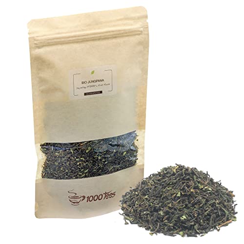 Schwarztee BIO Jungpana First Flush aus Darjeeling, mild, blumig, frisch abgefüllt von 1000tees