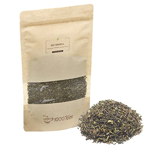 Schwarztee BIO Singell Second Flush aus Darjeeling, mild, frisch abgefüllt von 1000tees