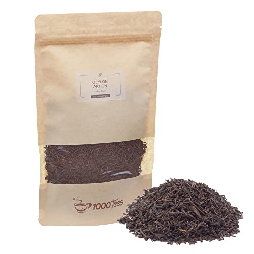 Schwarztee Ceylon Aktion aus Ceylon, mittelkräftig, fruchtig, frisch abgefüllt Schwarztee Ceylon Aktion aus Ceylon, mittelkräftig, fruchtig, frisch abgefüllt von 1000tees