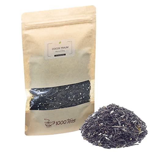 Schwarztee Cocos-Traum mit Kokos-Geschmack, nussig, frisch abgefüllt Schwarztee Cocos-Traum mit Kokos-Geschmack, nussig, frisch abgefüllt von 1000tees