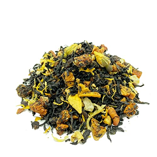 Schwarztee Geröstete Marone mit gerösteter Marone-Geschmack, nussig, süß, weihnachtlich, cremig-sahnig, frisch abgefüllt Schwarztee Geröstete Marone mit gerösteter Marone-Geschmack, nussig, süß, weihnachtlich, cremig-sahnig, frisch abgefüllt von 1000tees