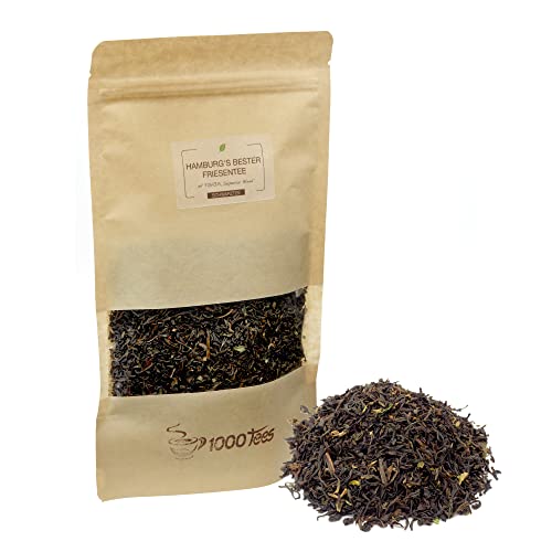 Schwarztee Hamburg´s Bester Friesentee Superior Blend aus Assam, malzig, lieblich, frisch abgefüllt Schwarztee Hamburg´s Bester Friesentee Superior Blend aus Assam, malzig, lieblich, frisch abgefüllt von 1000tees