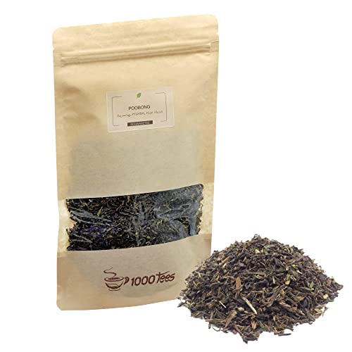 Schwarztee Poobong First Flush aus Darjeeling, mild, blumig, frisch abgefüllt von 1000tees