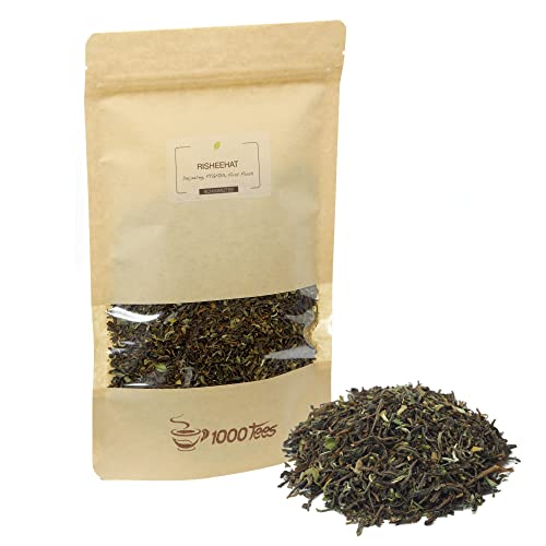 Schwarztee Risheehat First Flush aus Darjeeling, mittelkräftig, fruchtig, blumig, frisch abgefüllt Schwarztee Risheehat First Flush aus Darjeeling, mittelkräftig, fruchtig, blumig, frisch abgefüllt von 1000tees