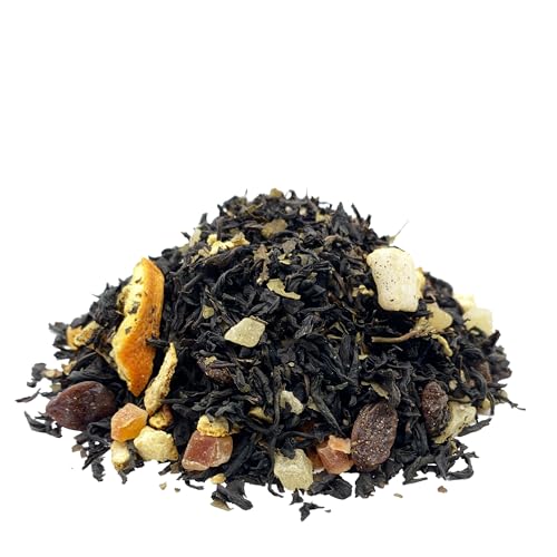 Schwarztee Typ Panettone mit Ananas-Orange-Zimt-Papaya-Geschmack, würzig, zitrus-fruchtig, mild, süß, weihnachtlich, zimtig, frisch abgefüllt Schwarztee Typ Panettone mit Ananas-Orange-Zimt-Papaya-Geschmack, würzig, zitrus-fruchtig, mild, süß, weihnachtlich, zimtig, frisch abgefüllt von 1000tees