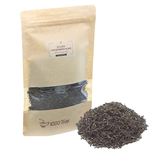 Schwarztee Sylter Friesenmischung Premium Friesenblend aus Assam, mittelkräftig, malzig, frisch abgefüllt Schwarztee Sylter Friesenmischung Premium Friesenblend aus Assam, mittelkräftig, malzig, frisch abgefüllt von 1000tees