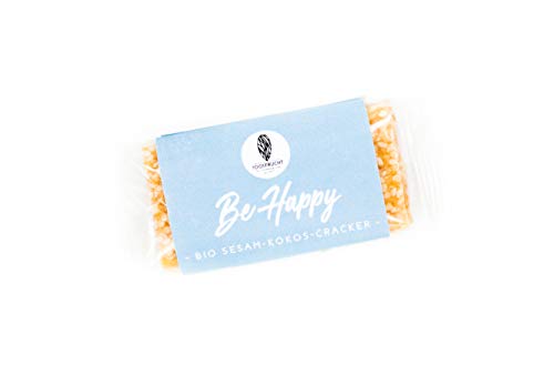 1001 Frucht - BE HAPPY - Sesam Cracker - HANDLICH - PRAKTISCH - LECKER 1001 Frucht - BE HAPPY - Sesam Cracker - HANDLICH - PRAKTISCH - LECKER von 1001 Frucht