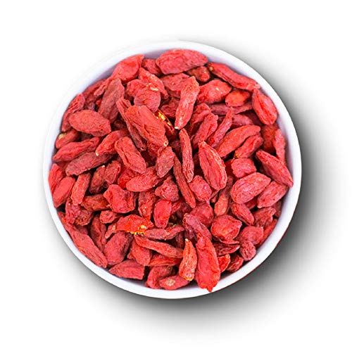 1001 Frucht Bio Goji Beeren 500gr aus Tibet - Getrocknete, Hochwertige Superfood Beeren in Premium & Rohkost Qualität - Jeden Tag frisch verpackte Ware! Hand Made in Germany ! von 1001 Frucht