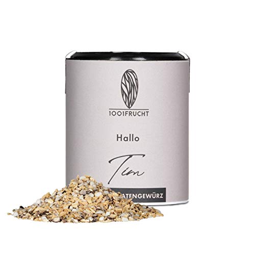 1001 Frucht Brasil Grillgewürz "Tim" 90g I BBQ Gewürz nach original brasilianischer Rezeptur I Premium Gewürzmischung mit feinwürzig-harmonischem Aroma - Geschenkidee von 1001 Frucht