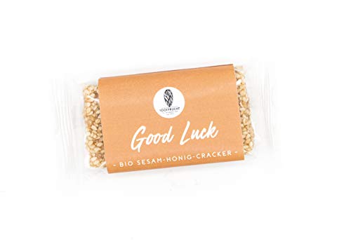 1001 Frucht - GOOD LUCK CRACKER - Sesam Cracker - HANDLICH - PRACKTISCH - LECKER von 1001 Frucht