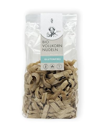 1001 Frucht - Glutenfreie Bio Buchweizen Vollkorn Nudeln, 200g, 100% Natur Bandnudeln, Bio Pasta ohne Ei von 1001 Frucht