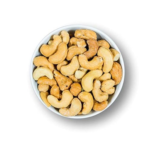 1001 Frucht Cashewkerne geröstet und gesalzen 250 g I Cashew Kerne zum Knabbern, zum Salat oder zum Müsli I Cashewnüsse ohne Konservierungsstoffe, ohne zusätzliches Aroma I Vegan I 250g von 1001 Frucht