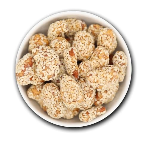 1001 Frucht - Karamellisierte Cashewkerne mit Sesam - 500g - geröstete Cashewkerne mit knackigem Karamell und weißen Sesam 1001 Frucht - Karamellisierte Cashewkerne mit Sesam - 500g - geröstete Cashewkerne mit knackigem Karamell und weißen Sesam von 1001 Frucht