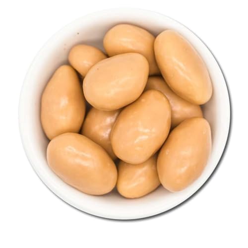 1001 Frucht - Mandeln in Karamellschokolade (500g) | Knackige Mandeln mit weißer Schokolade, Karamell und Meersalz von 1001 Frucht