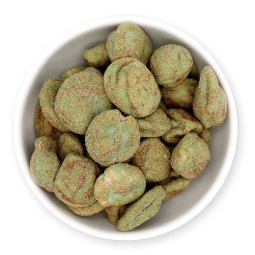1001 Frucht Wasabi Erdnüsse 250g I pikante Snacks asiatisch I geröstete Kerne I Wasabi Nüsse im Teigmantel I scharfe Knabbereien I Feinschmecker Salat Topping I würzige Nüsse in Premium Qualität 1001 Frucht Wasabi Erdnüsse 250g I pikante Snacks asiatisch I geröstete Kerne I Wasabi Nüsse im Teigmantel I scharfe Knabbereien I Feinschmecker Salat Topping I würzige Nüsse in Premium Qualität von 1001 Frucht