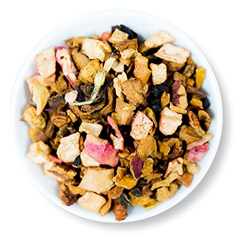 1001 Frucht Rhabarber Summer Tee - loser Früchtetee - cremig, süßer Früchtetee mit Rhabarberstückchen - 100 Gramm 1001 Frucht Rhabarber Summer Tee - loser Früchtetee - cremig, süßer Früchtetee mit Rhabarberstückchen - 100 Gramm von 1001 Frucht