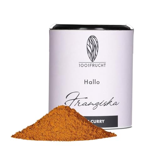 1001 Frucht Thai Curry Pulver "Franziska" 65 Gramm I scharfes Currypulver für die perfekte Currywurst | Curry-Gewürzmischung für Currypaste | Premium Qualität | Keine billig Mischung! von 1001 Frucht