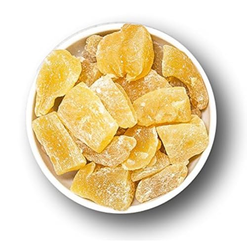 1001 Frucht leicht kandierte Ingwer Stück 1 kg Trockenfrüchte I mit Vitamin C Magnesium Eisen I kandierter Ingwer Thailand I Candied Ginger I Ingwerstücke scharf bis süß von 1001 Frucht