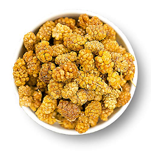 1001 Frucht leckere getrocknete weiße Maulbeeren BIO 250 g aus neuer Ernte I bio Maulbeere ohne Zuckerzusatz und ohne weitere Zusätze I getrocknete bio Maulbeeren 1001 Frucht leckere getrocknete weiße Maulbeeren BIO 250 g aus neuer Ernte I bio Maulbeere ohne Zuckerzusatz und ohne weitere Zusätze I getrocknete bio Maulbeeren von 1001 Frucht