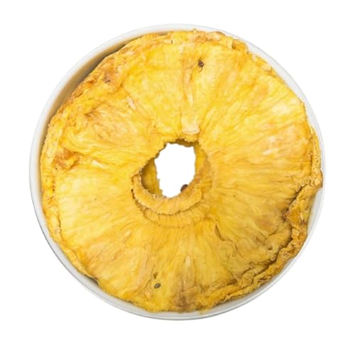 getrocknete Ananas naturbelassen 250 Gramm - Exotische Trockenfrüchte ohne Zusatzstoffe - getrocknete Ananas ungezuckert - Sonnengetrocknete Ananasscheiben - aromatische Ananasscheiben von 1001 Frucht