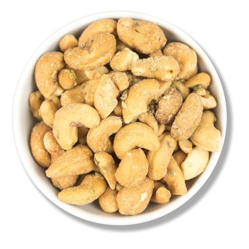 1001 Frucht Cashewkerne mit Calabria Oliven 1000 g I würzige Cashew Kerne mit mediterranen grünen Oliven und Rosmarin I Cashewnüsse ohne Konservierungsstoffe, ohne zusätzliches Aroma I Vegan I 1 kg von 1001 Frucht