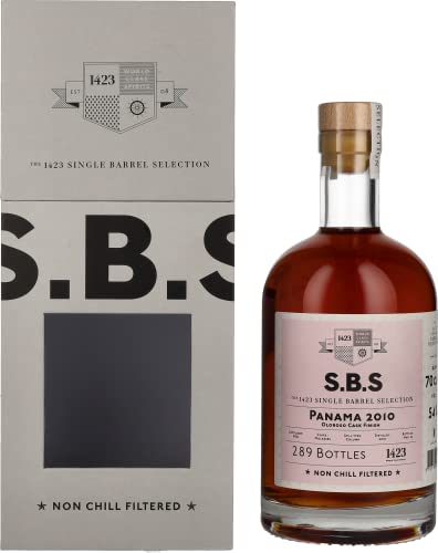 1423 S.B.S PANAMA Oloroso Cask Finish 2010 54% Vol. 0,7l in Geschenkbox 1423 S.B.S PANAMA Oloroso Cask Finish 2010 54% Vol. 0,7l in Geschenkbox von 1423 World Class Spirits